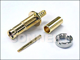 Разъем 1.0/2.3 Jack прямой для кабеля RG179 - Разъем 1.0/2.3 Jack прямой для кабеля RG179